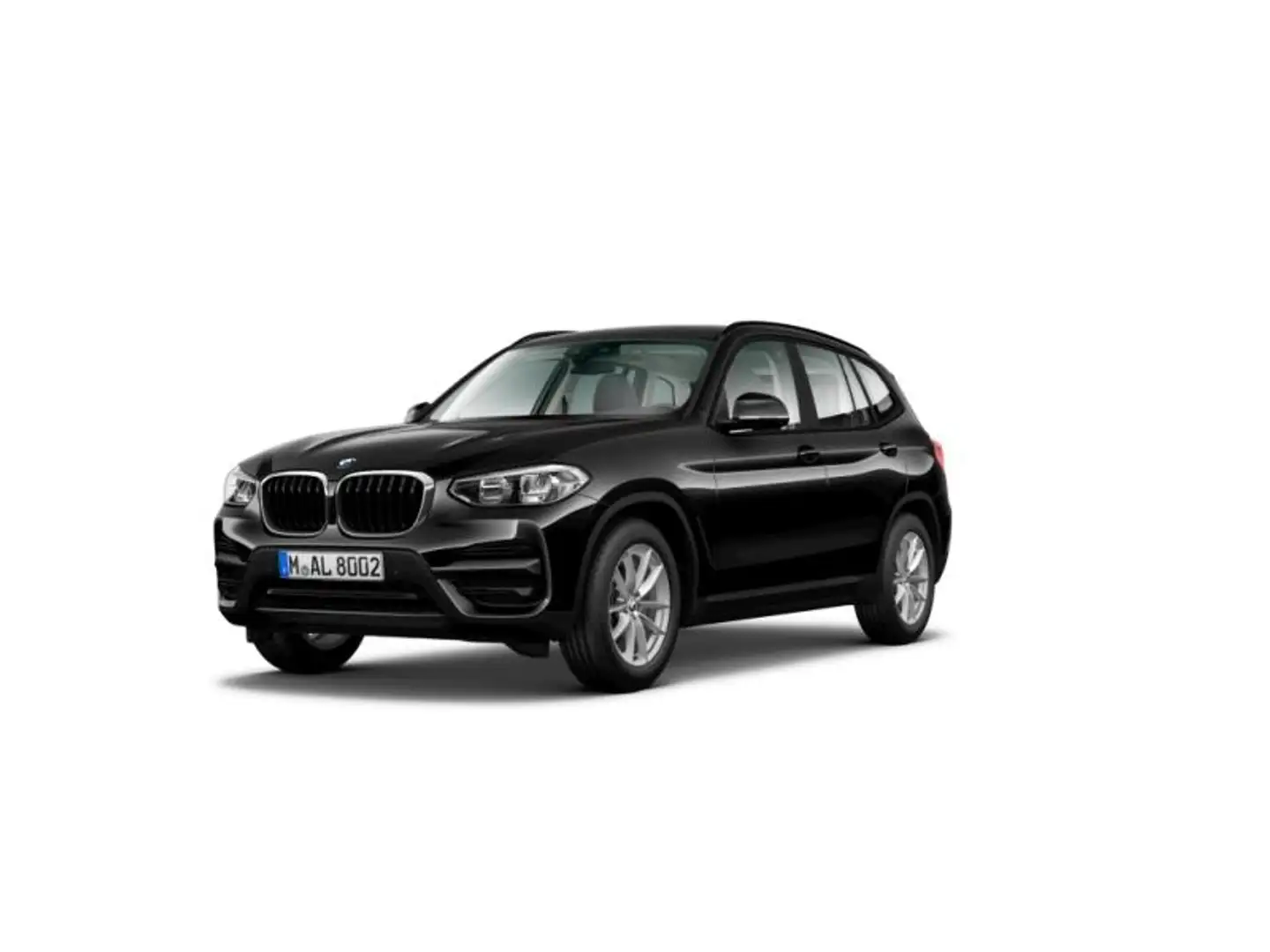 BMW X3 sDrive 18d Schwarz - 2