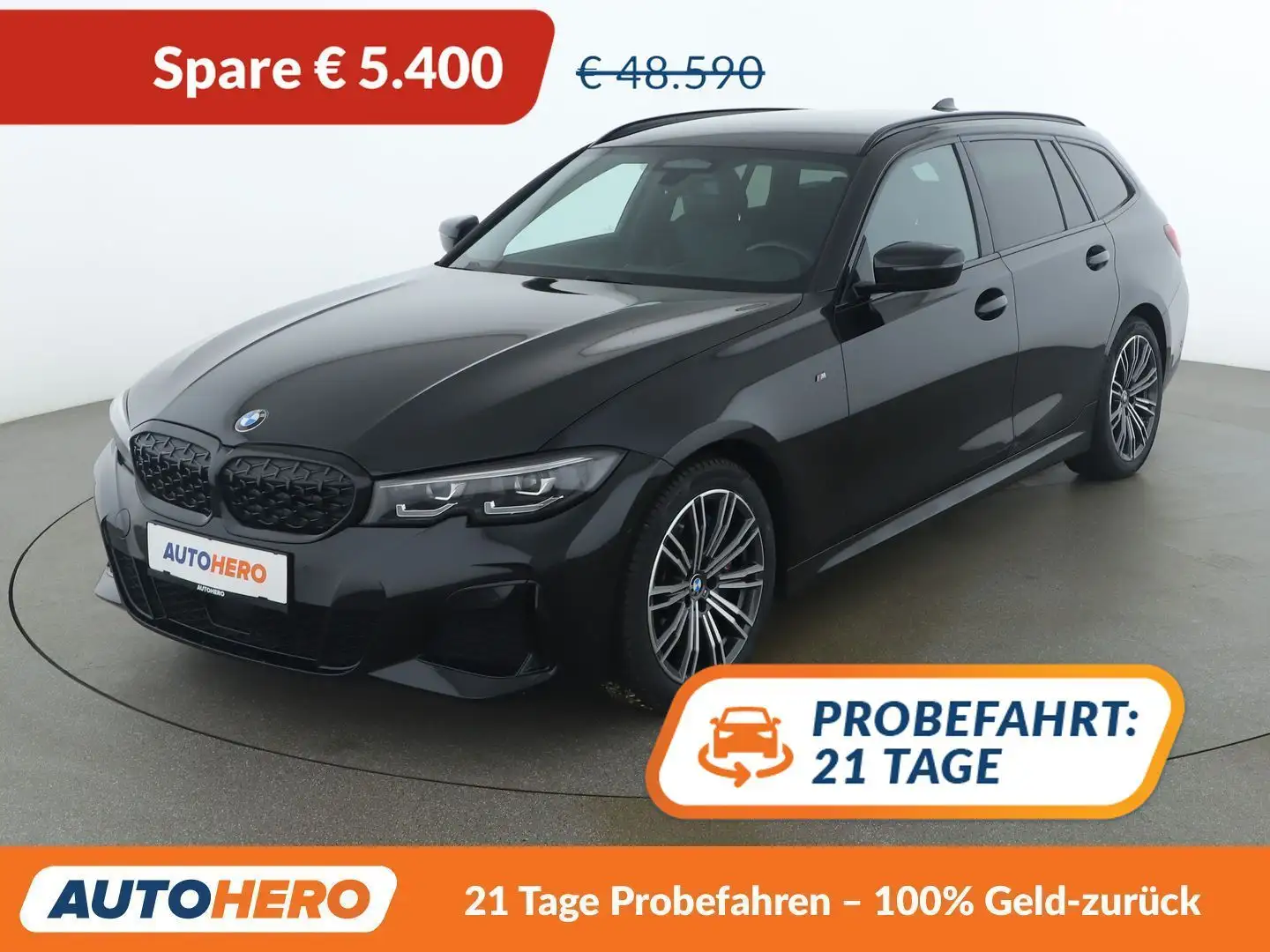 BMW 340 M340d Mild-Hybrid xDrive Schwarz - 1