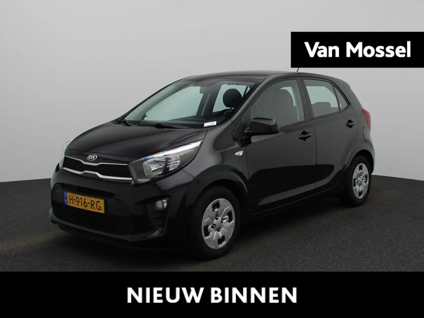 Kia Picanto 1.0 MPi ComfortPlusLine | Airco | Multifunctioneel Zwart - 1