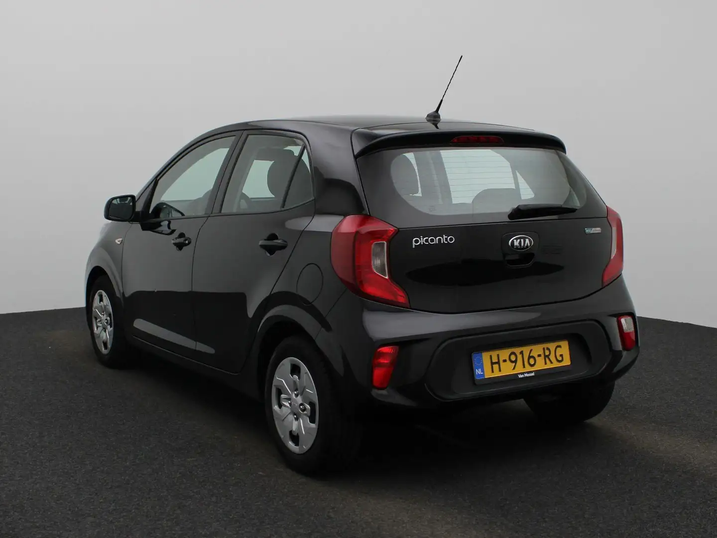 Kia Picanto 1.0 MPi ComfortPlusLine | Airco | Multifunctioneel Zwart - 2