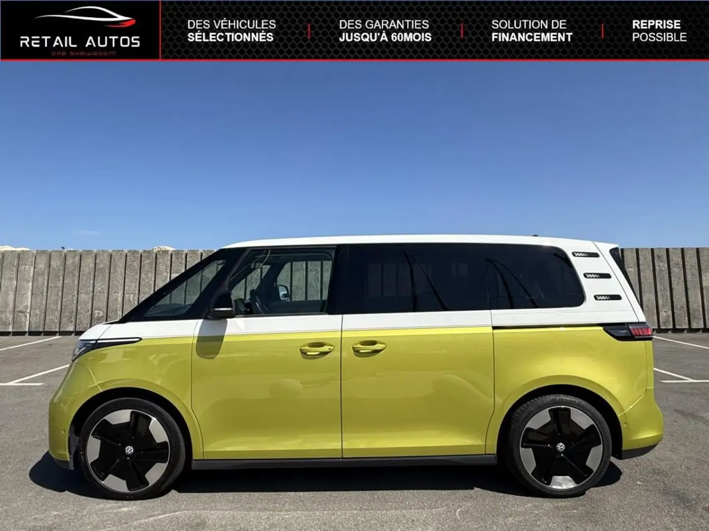 Volkswagen ID. Buzz ID. BUZZ 204ch Pro 77 kWh Jaune - 2