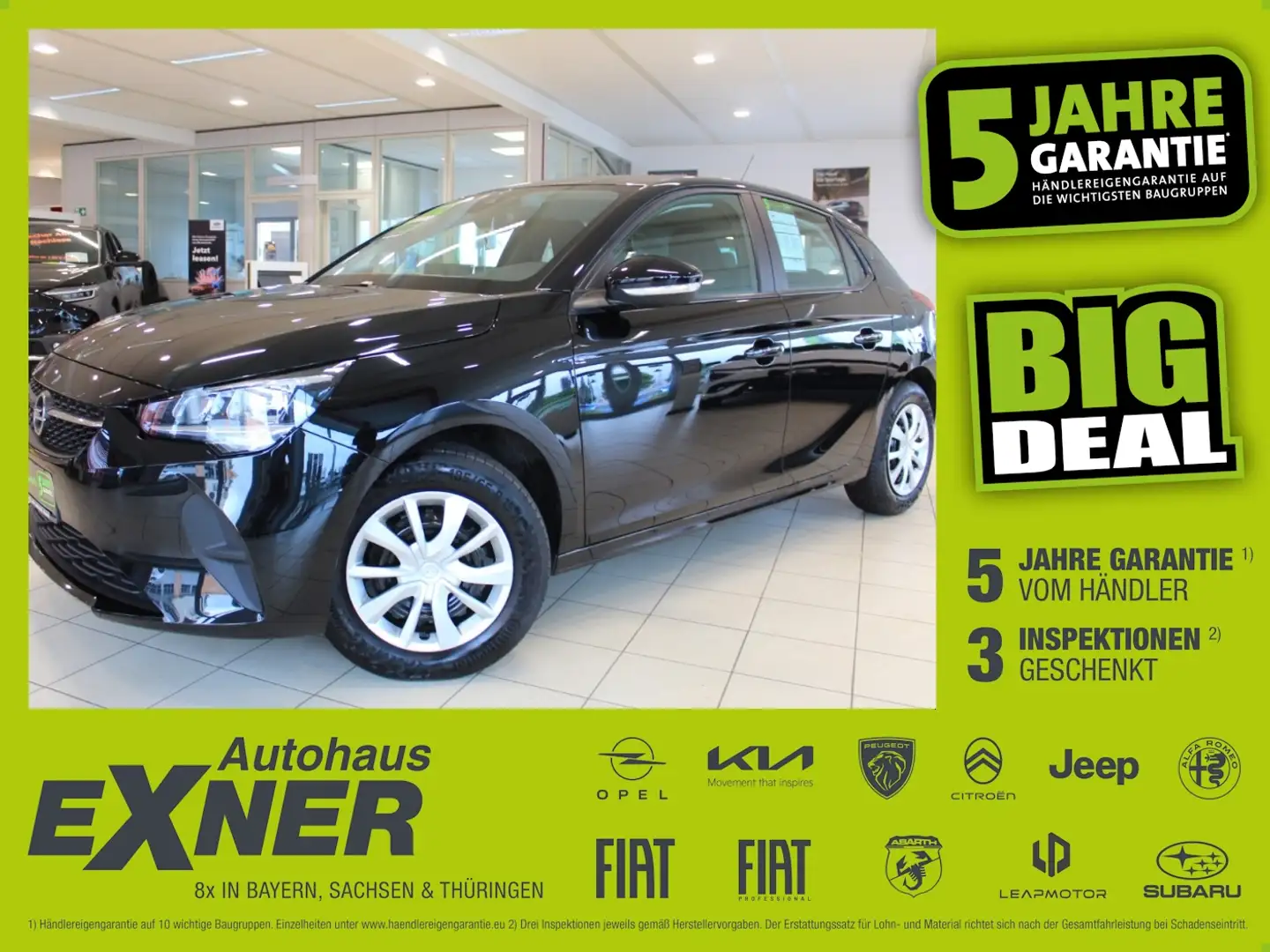 Opel Corsa F 1.2 EDITION *Navi*SHZ*Rückfahrkamera*PDC Schwarz - 1