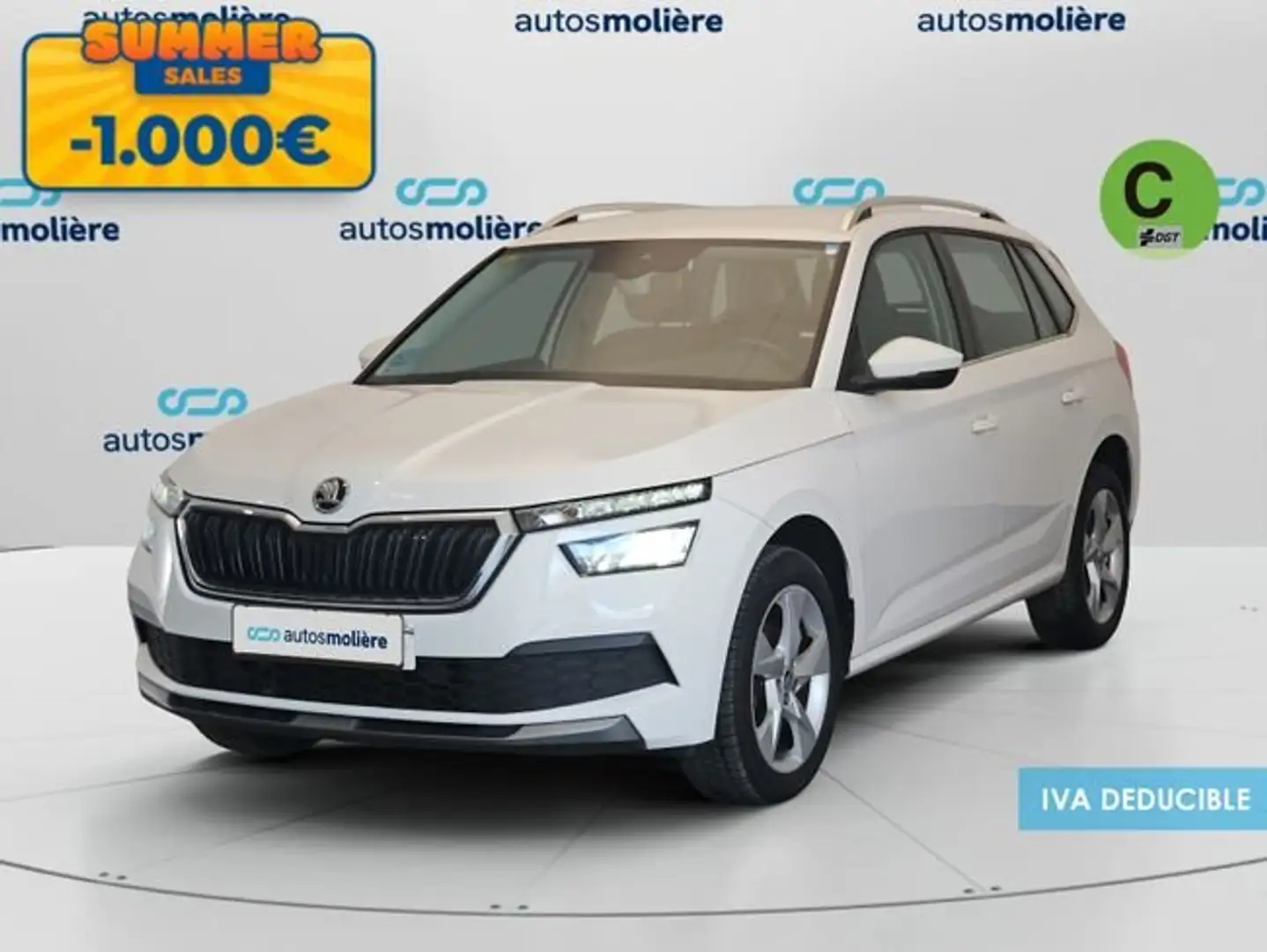 Skoda Kamiq 1.6+TDI+Ambition+85+kW+%28115+CV%29 Blanco - 1