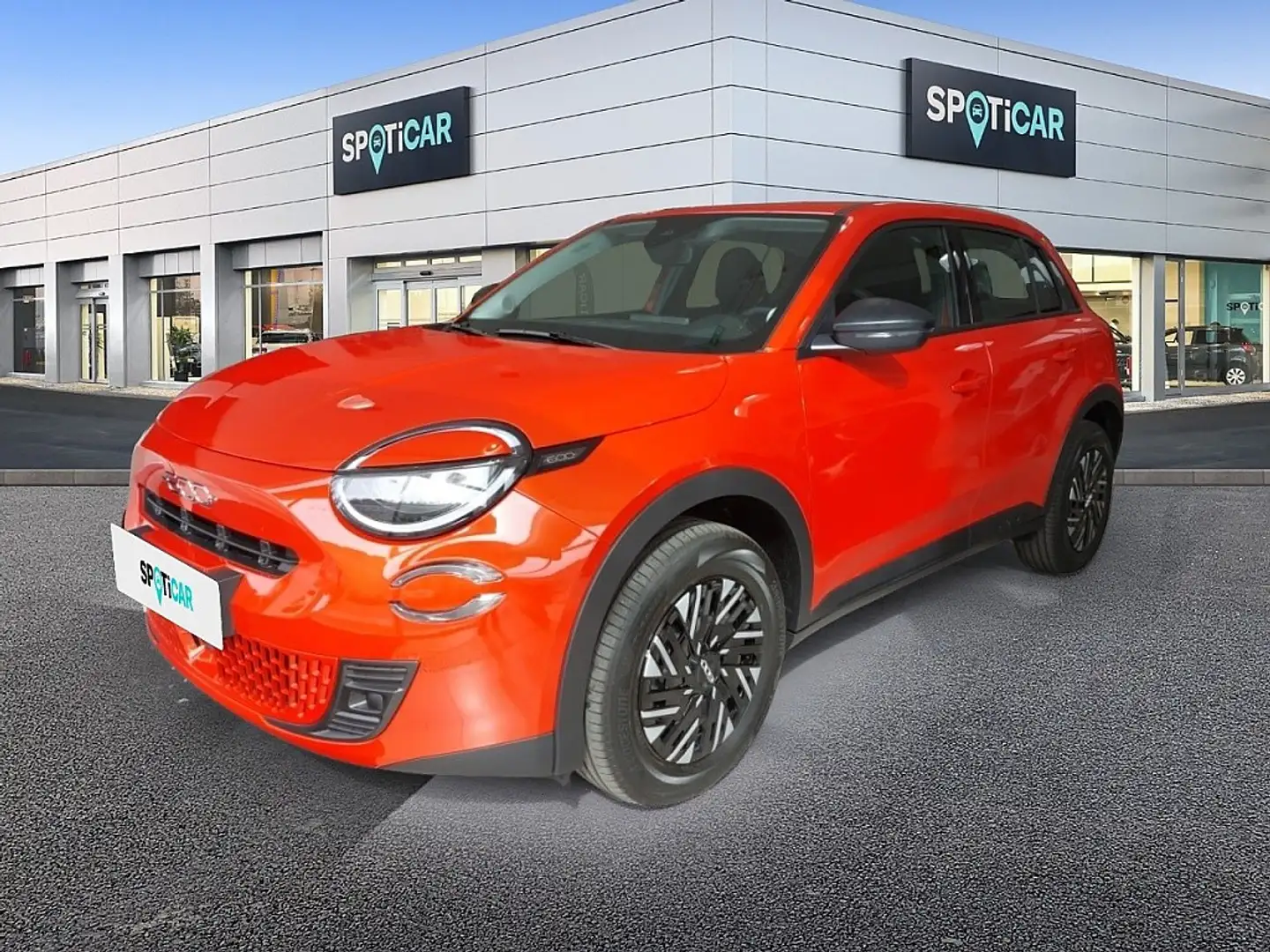 Fiat 600 Hybrid 100 6-Gang eDCT Narancs - 1