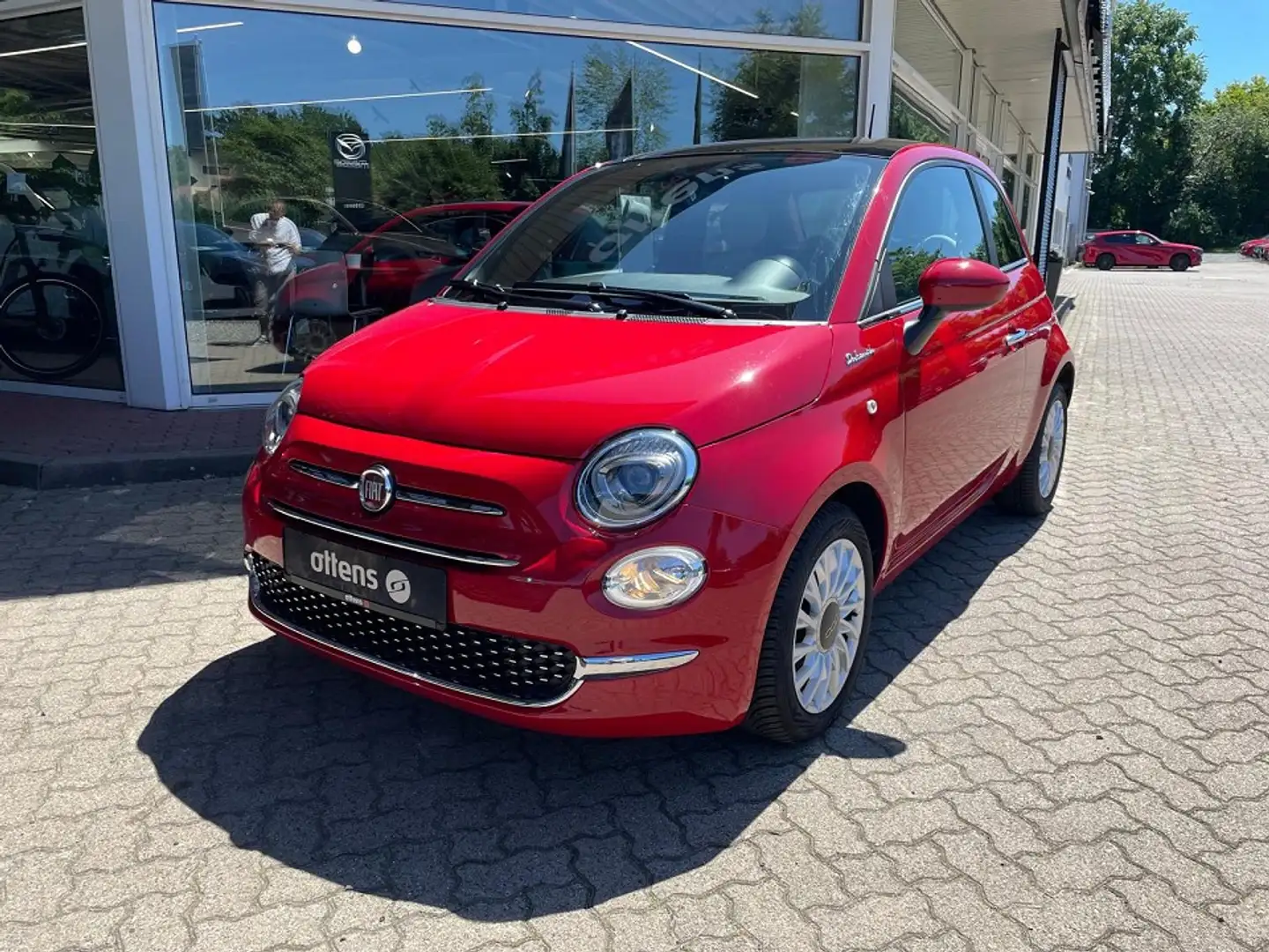 Fiat 500 1.0 Mild Hybrid DolceVita (EURO 6d) Rojo - 2