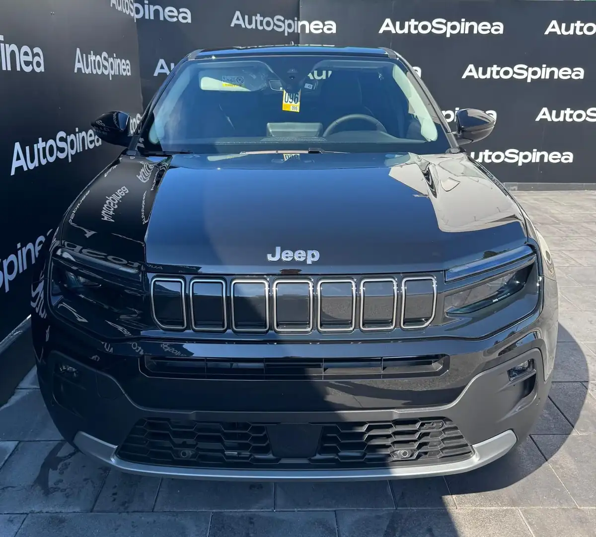 Jeep Avenger 1.2 Turbo 110 CV MHEV Summit #my25 Zwart - 2