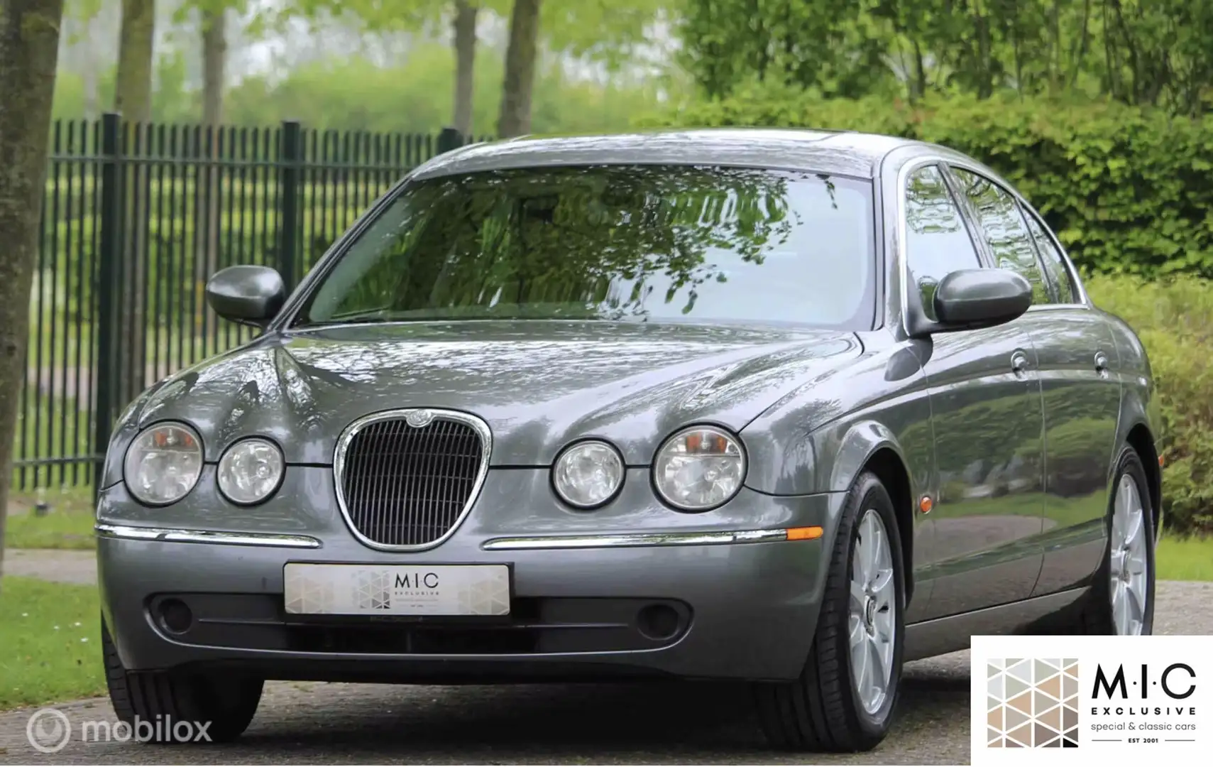 Jaguar S-Type 3.0 V6 Executive | 112.000 km. | Inruil mog. Gris - 1