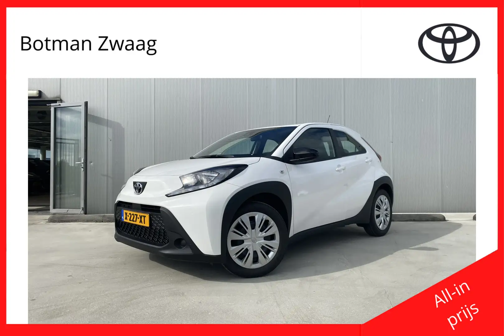 Toyota Aygo X 1.0 VVT-i MT play Blanc - 1