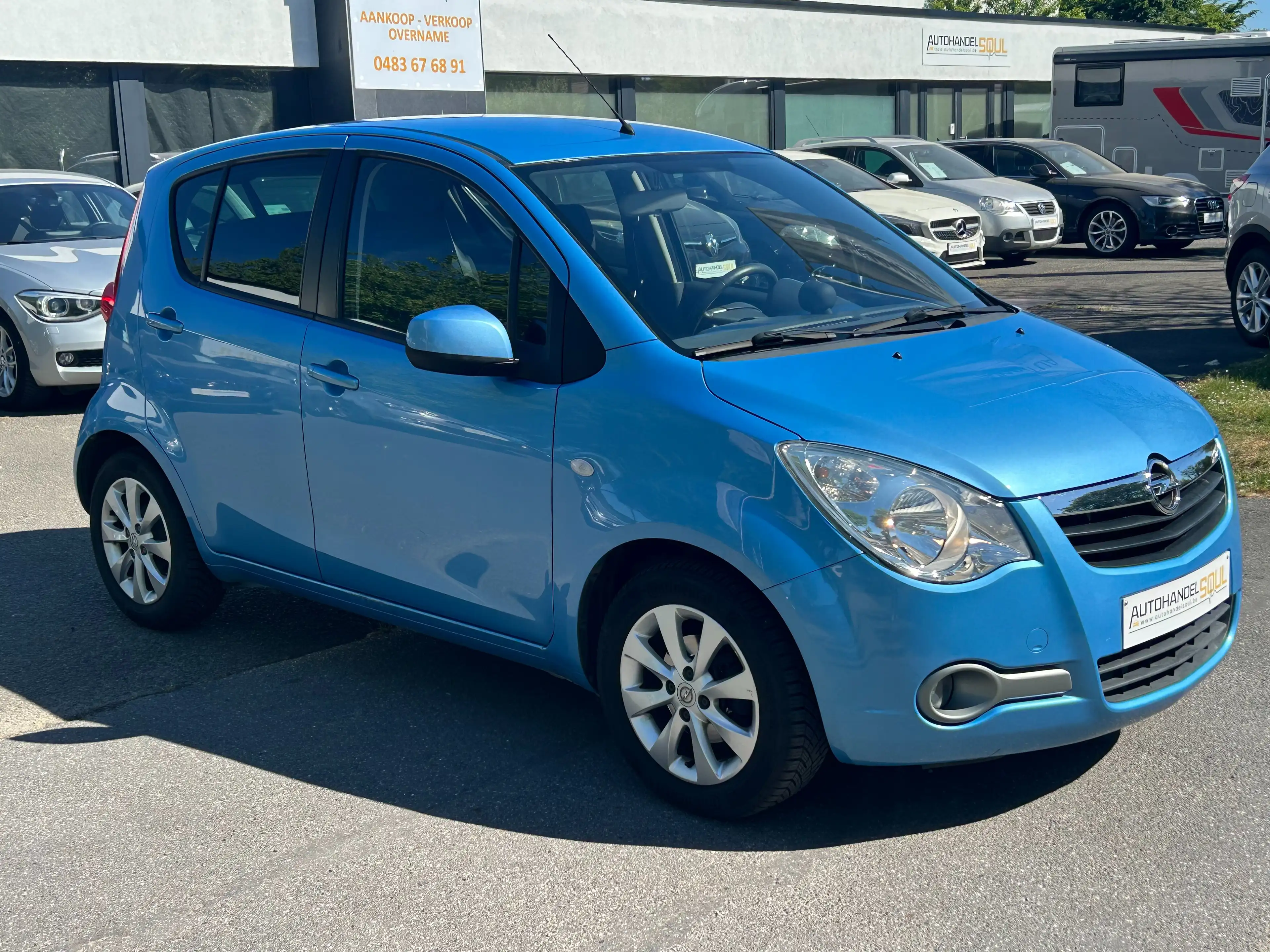 Opel Agila 1.2i, 2014, 78.175km, Airco, 1e eigen., Garantie