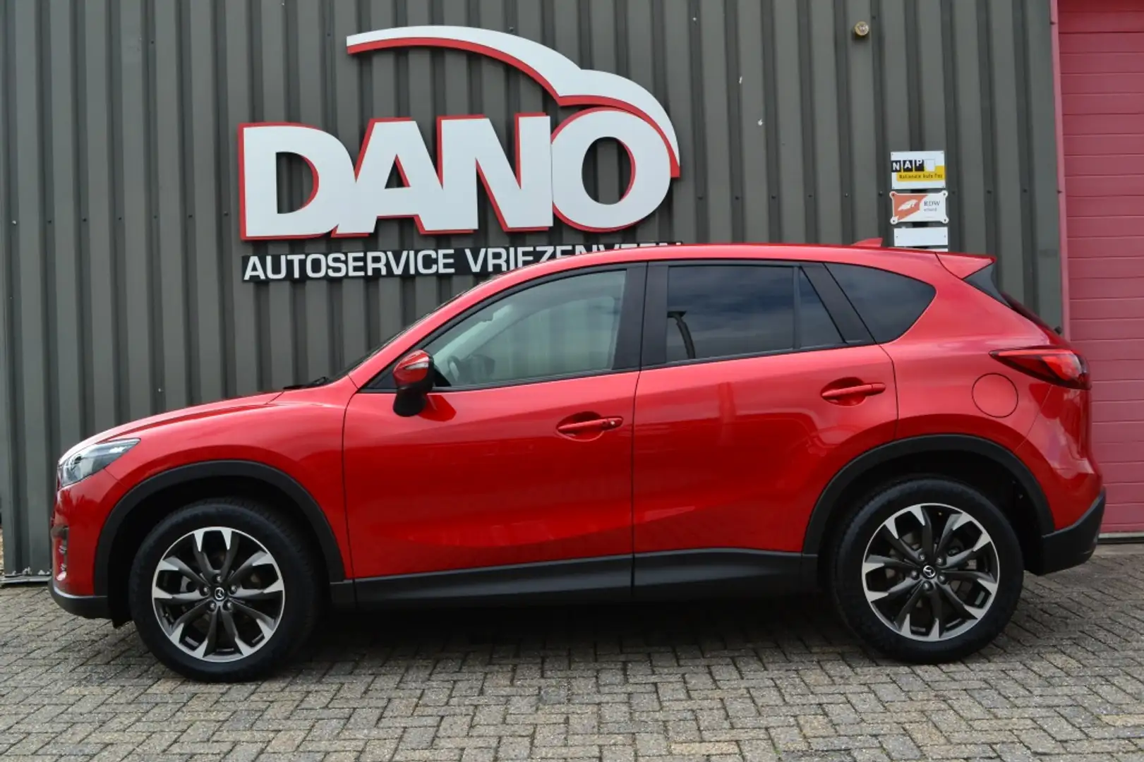 Mazda CX-5 2.5 SKYACTIV-G 192 Sports-Line AWD Leer/Camera/Nav Rood - 2