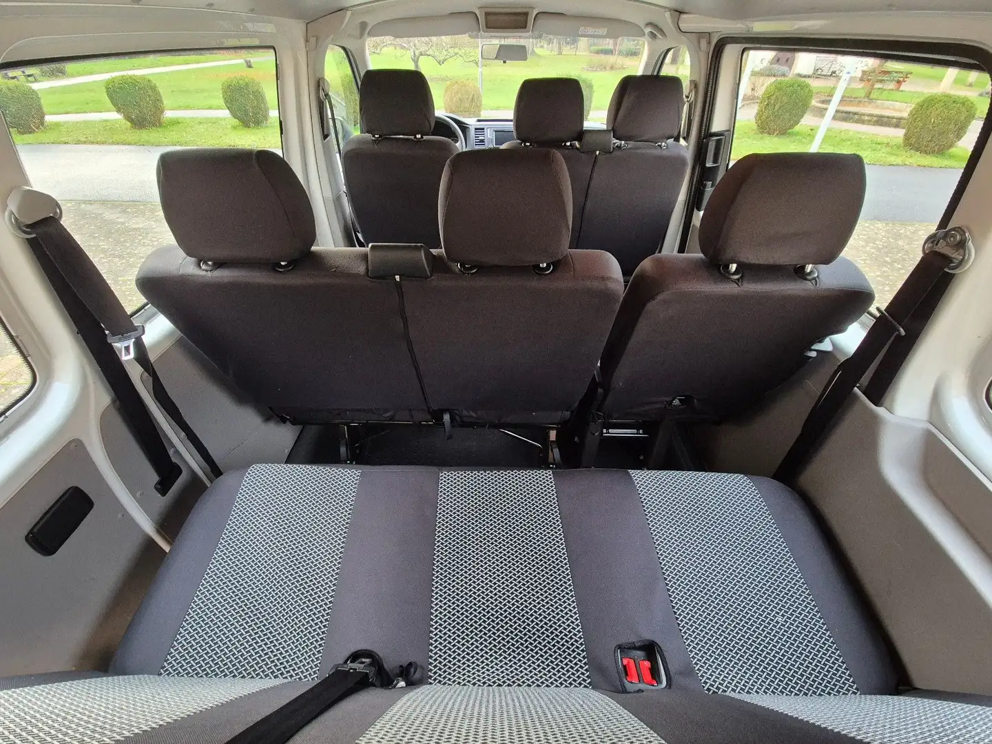Volkswagen T6 Transporter T6 2.0 TDI 9 SITZER 1.HAND KLIMA Blanc - 2