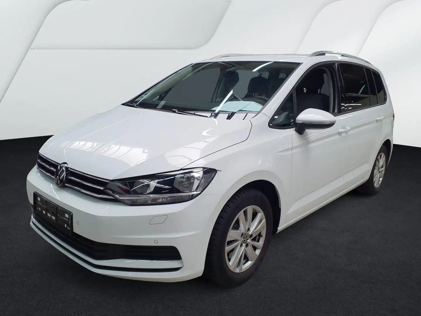 Volkswagen Touran 1.5 TSI DSG Comf. Navi Kamera AHK 7 Sitze Weiß - 2