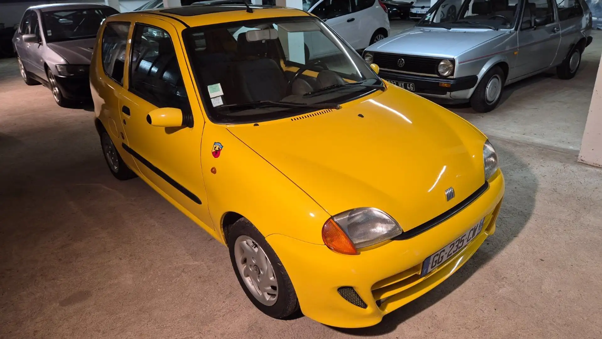 Fiat Seicento Sporting Abarth Giallo - 1