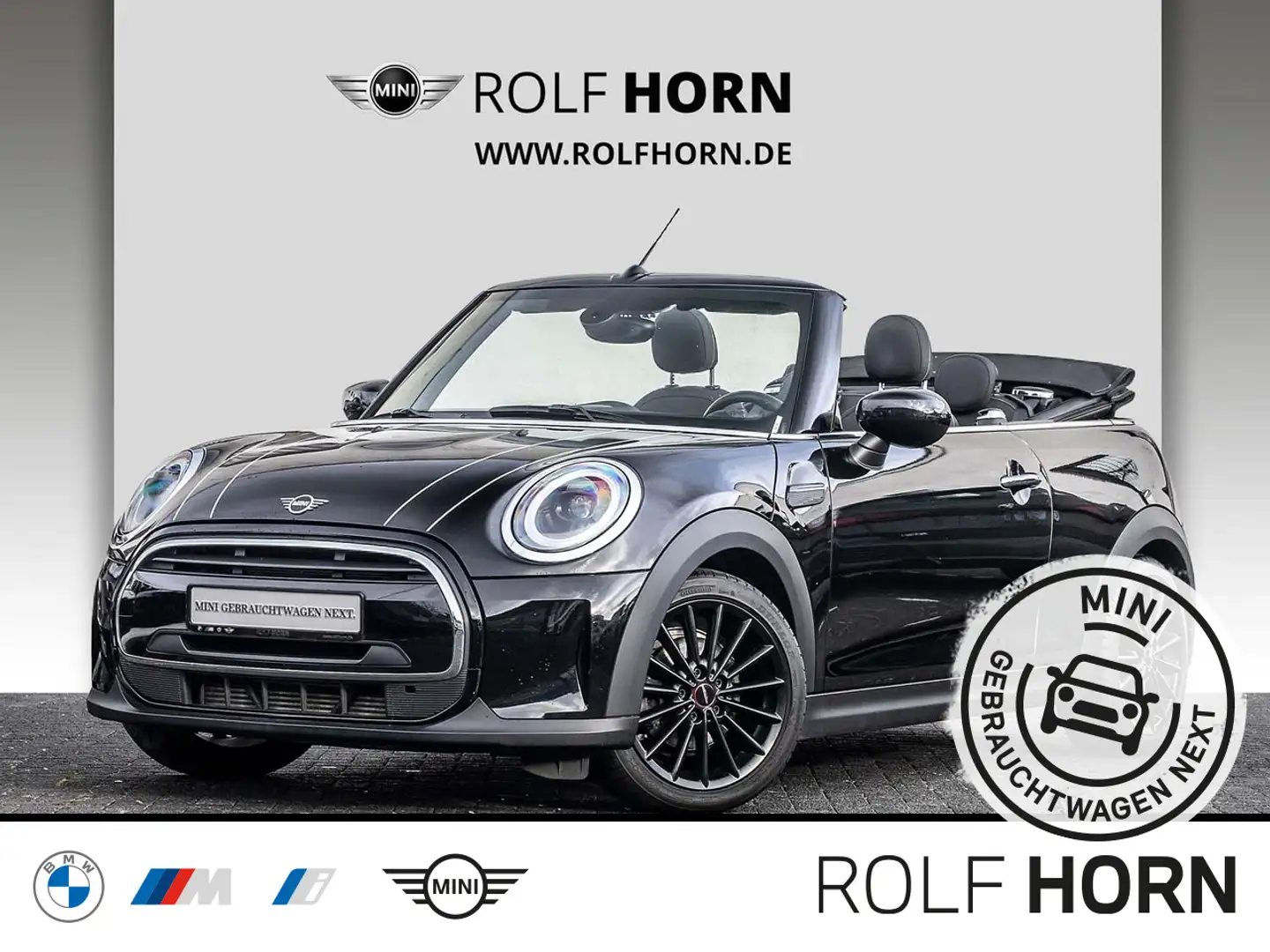 MINI Cooper Cabrio Essential Trim PDC Klima. Aut. LED Schwarz - 1