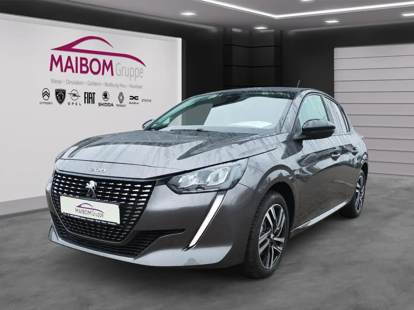 Peugeot 208 1.2 PT Allure Pack EAT 100 Grigio - 1