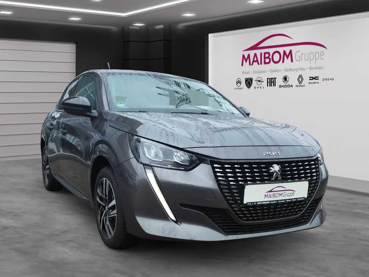 Peugeot 208 1.2 PT Allure Pack EAT 100 Grigio - 2