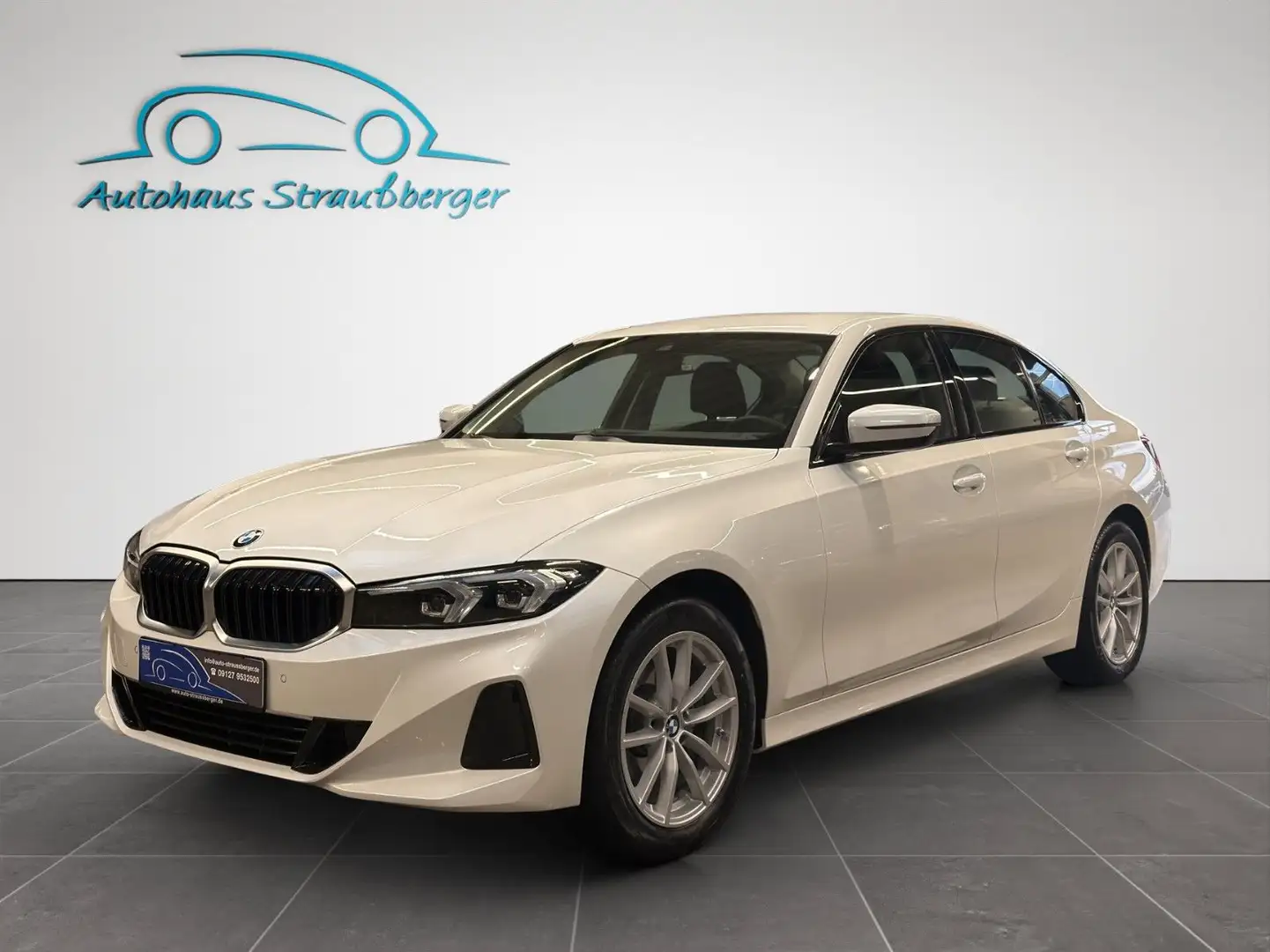 BMW 318 d lim. AHK SHZ LED 3-ZK Weiß - 2