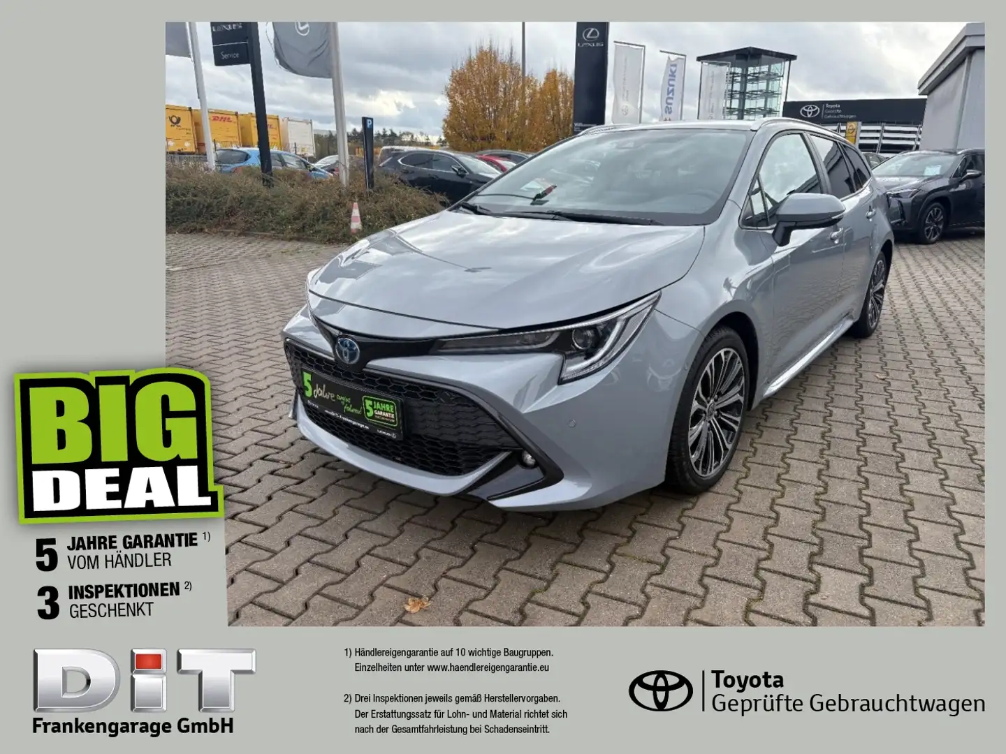 Toyota Corolla Touring Sports 1.8 Hybrid Team D Navi, BT Grau - 1
