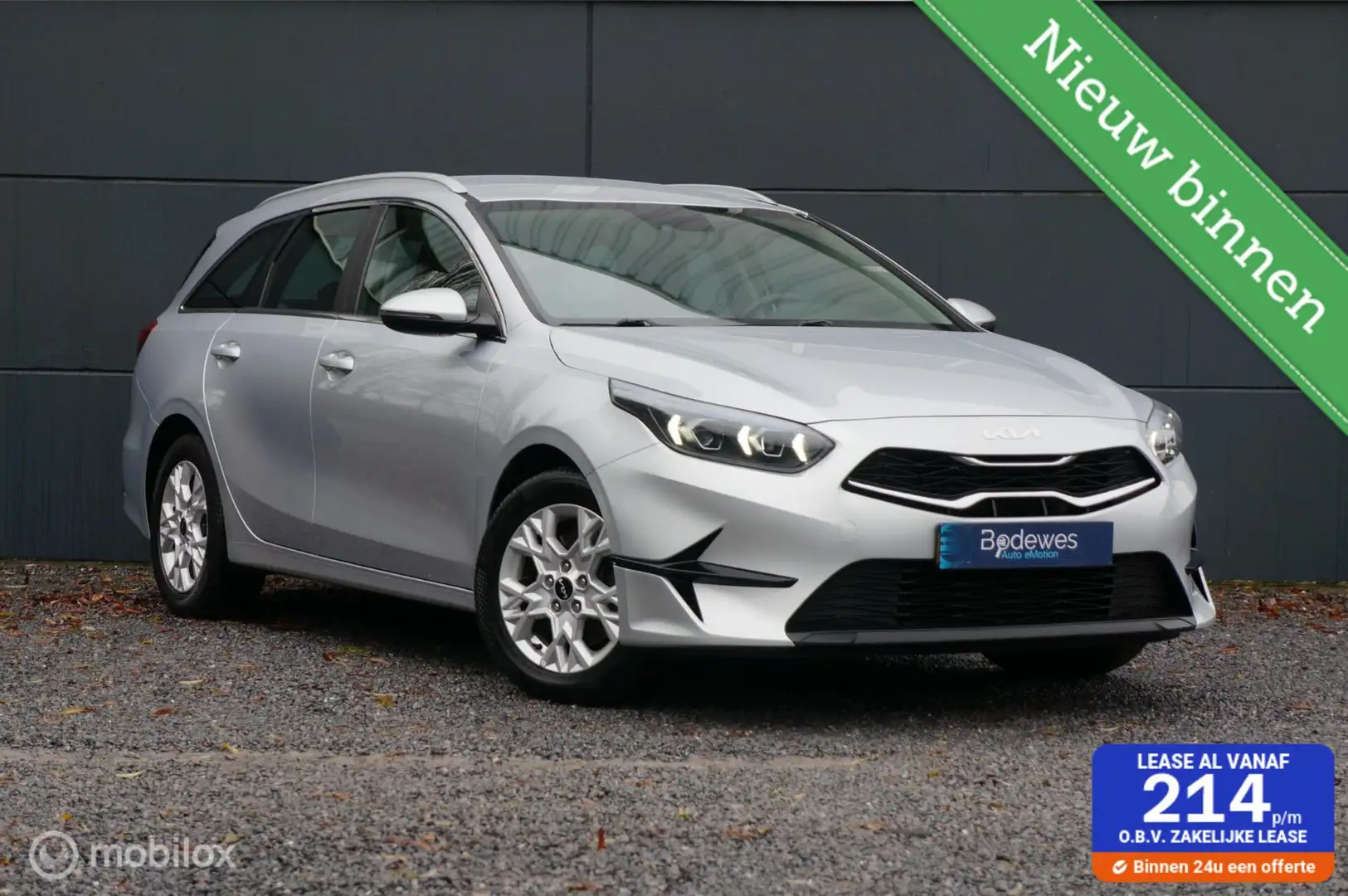 Kia Ceed SW / cee'd SW Sportswagon 1.0 T-GDi DynamicLine Groot Media Cam Gris - 1
