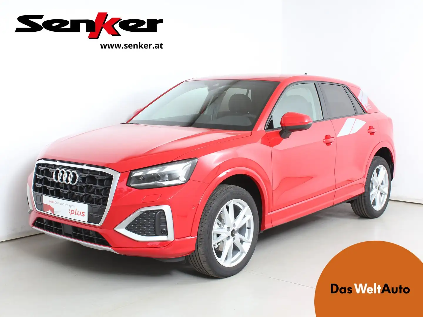 Audi Q2 30 TFSI admired Rot - 1