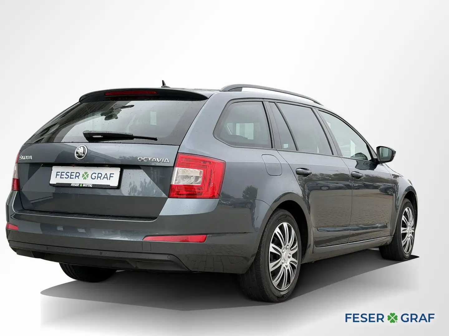 Skoda Octavia 1.6 TDI Ambition Sitzh/DAB/Navi/GRA/PDC Gris - 2
