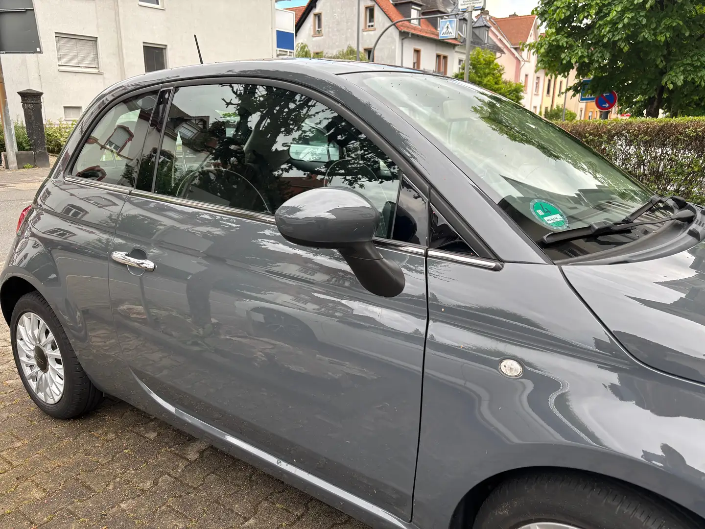 Fiat 500 500 0.9 8V TwinAir Lounge Grau - 2