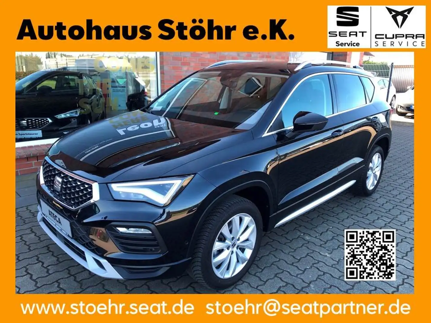 SEAT Ateca Xperience 1.5TSI 7-Gang Automatik DSG Schwarz - 1