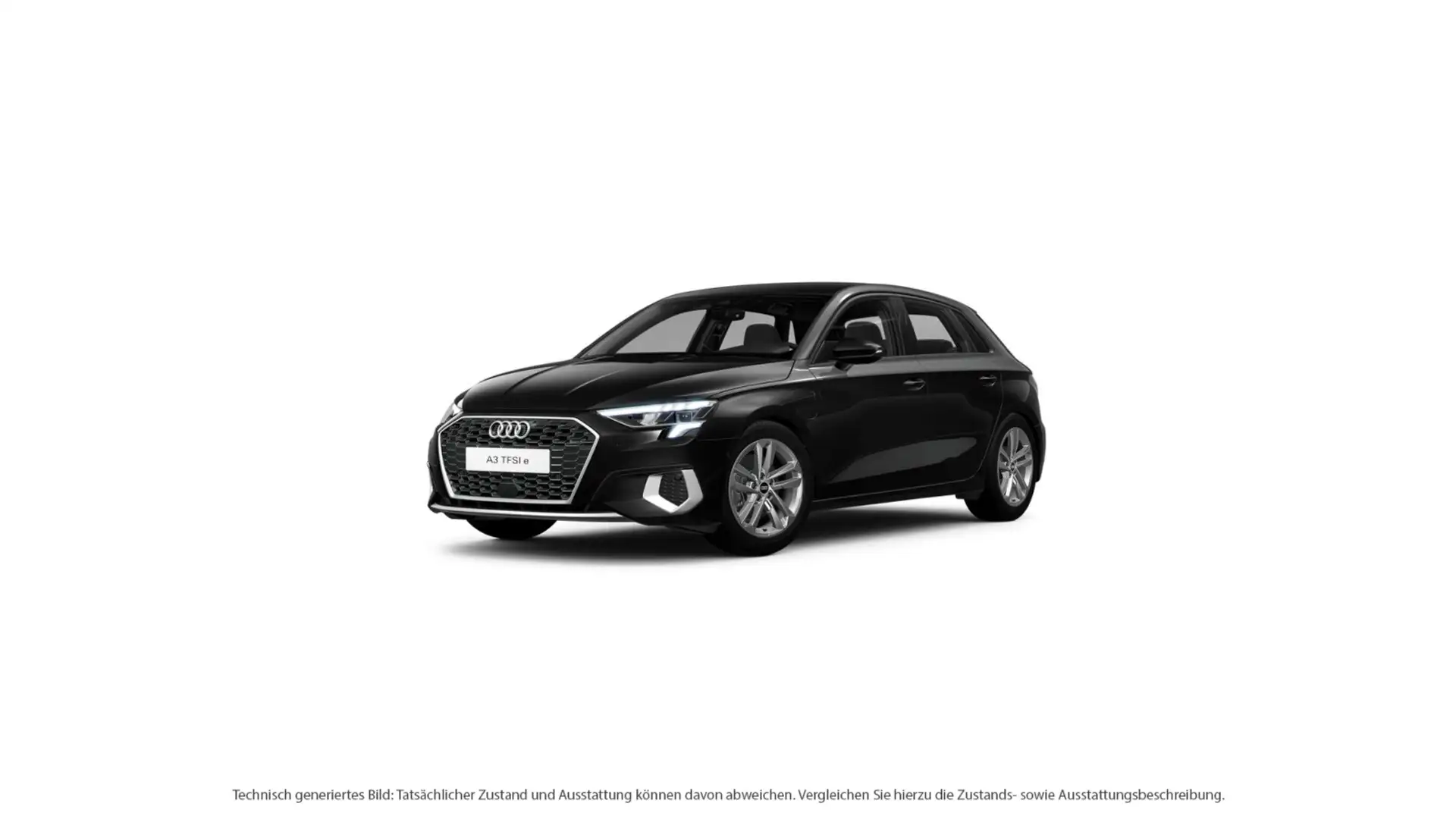 Audi A3 40 TFSIe Sportback S tronic advanced Schwarz - 2