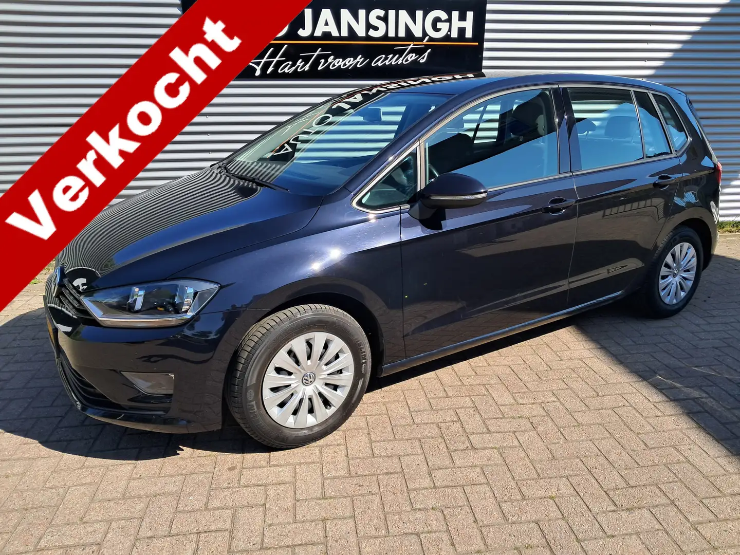Volkswagen Golf Sportsvan VERKOCHT Zwart - 1