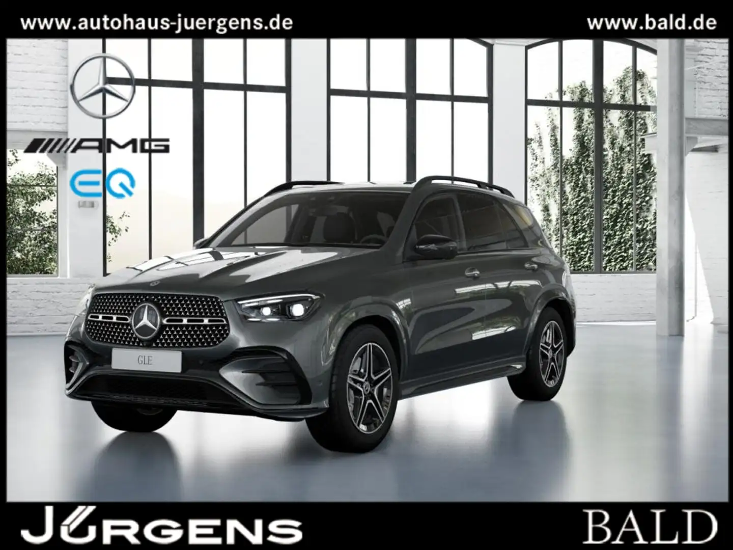 Mercedes-Benz GLE 450 d 4M AMG-Sport/MLB/Burm/Night/Dist/Stdhz Grau - 1