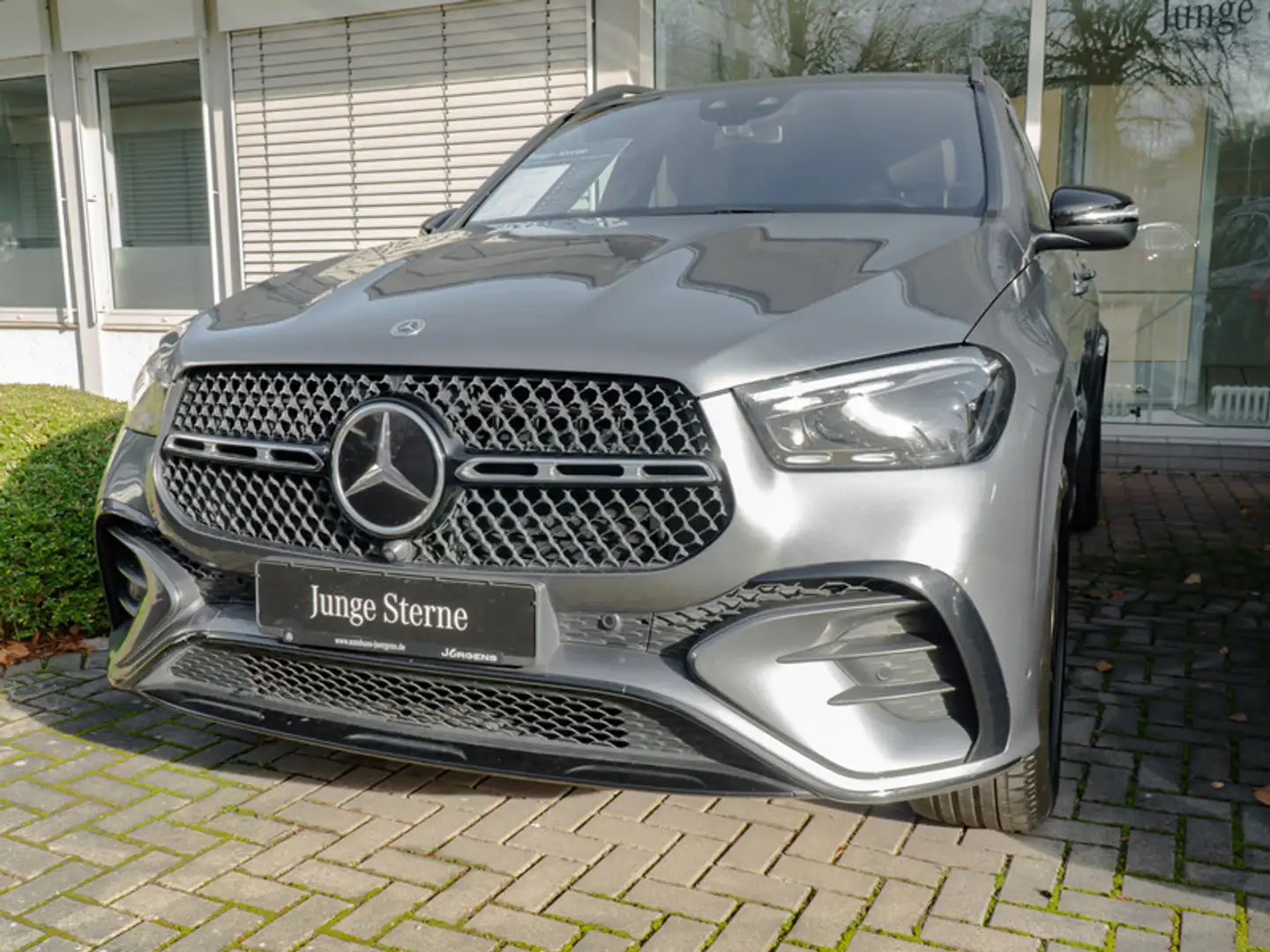 Mercedes-Benz GLE 450 d 4M AMG-Sport/MLB/Burm/Night/Dist/Stdhz Grau - 2