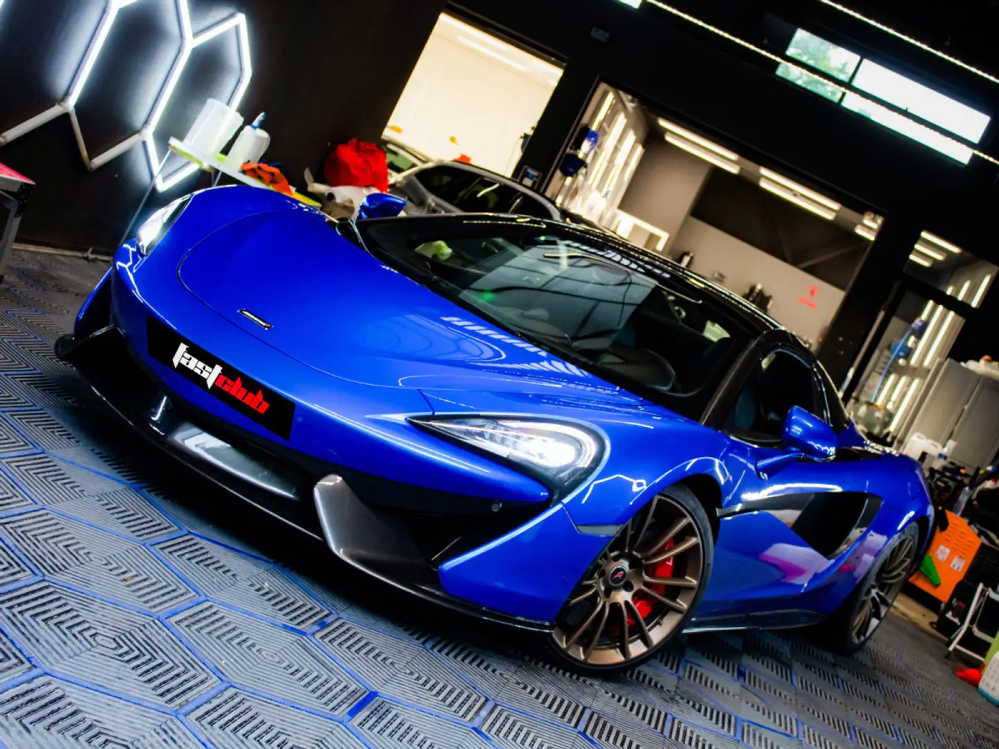 McLaren 570S 570S Spider Kék - 1
