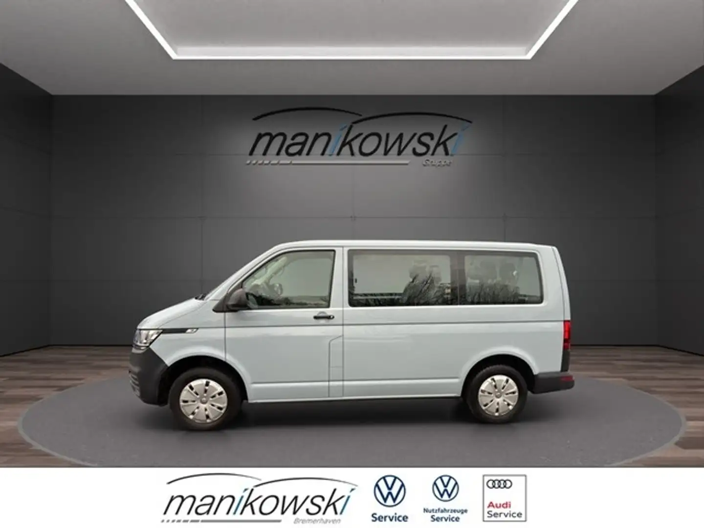 Volkswagen T6.1 Transporter Kombi 2.0 TDI 110 PS KLIMA APP Grau - 2