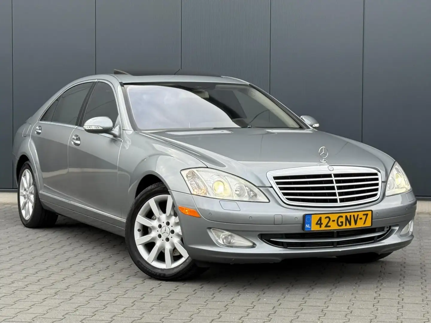 Mercedes-Benz S 500 Lang Schuifdak - Xenon - Leder - Keurige Auto Grijs - 2