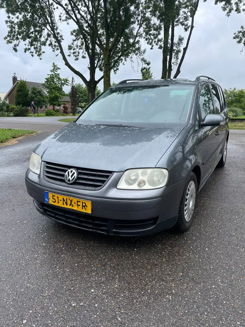 Volkswagen Touran 1.6-16V FSI Athene 7 PERSOONS AIRCO Gris - 2