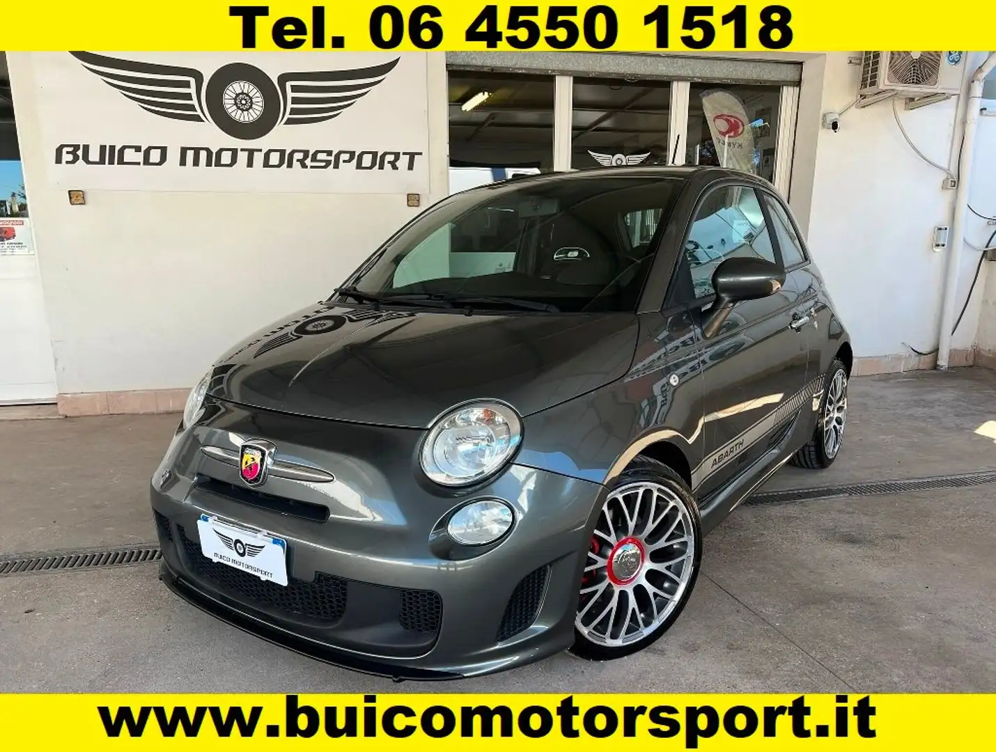 Abarth 595 595 1.4 16v t. t-jet Competizione 160cv mta E6 Gris - 1