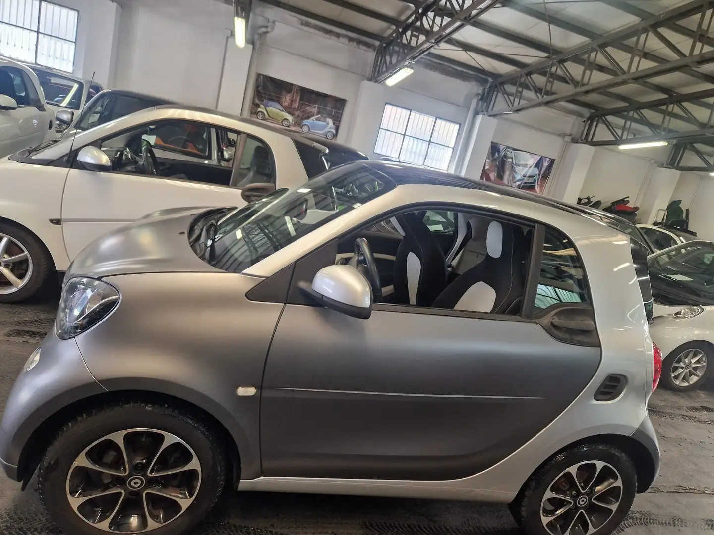 smart forTwo passion automatica matt grey solo 67000km garanzia Grigio - 1