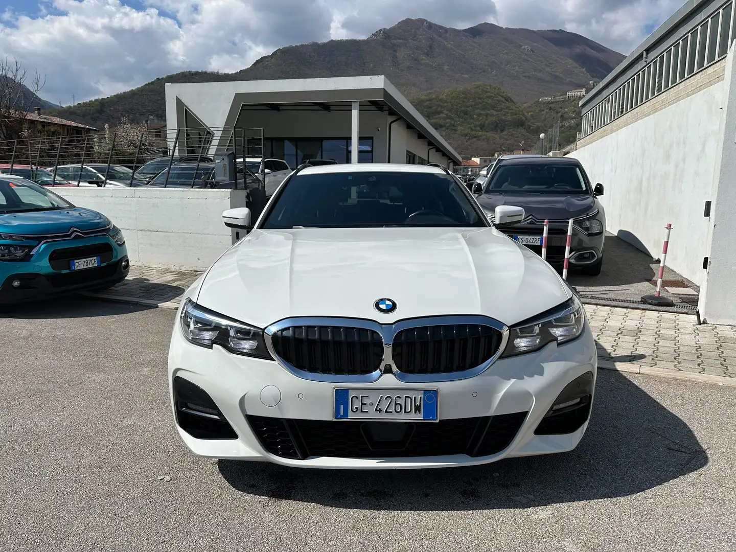 BMW 320 320d Touring mhev 48V xdrive Msport auto Blanco - 2