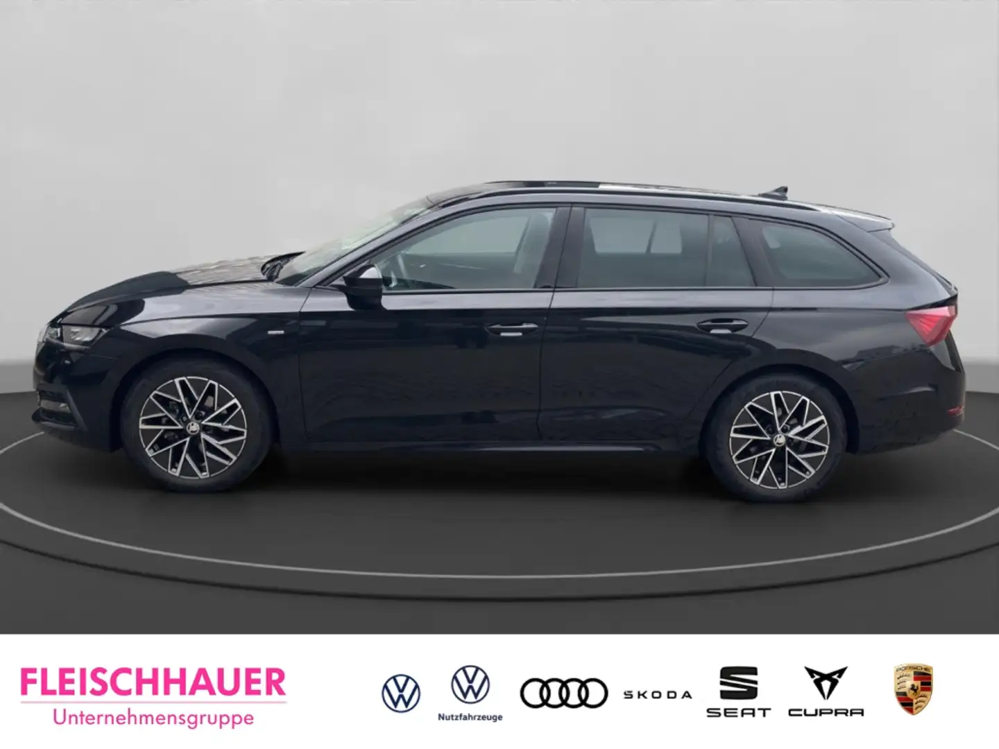 Skoda Octavia Combi Clever 1.5 TSI Navi el.Heckklappe Noir - 2