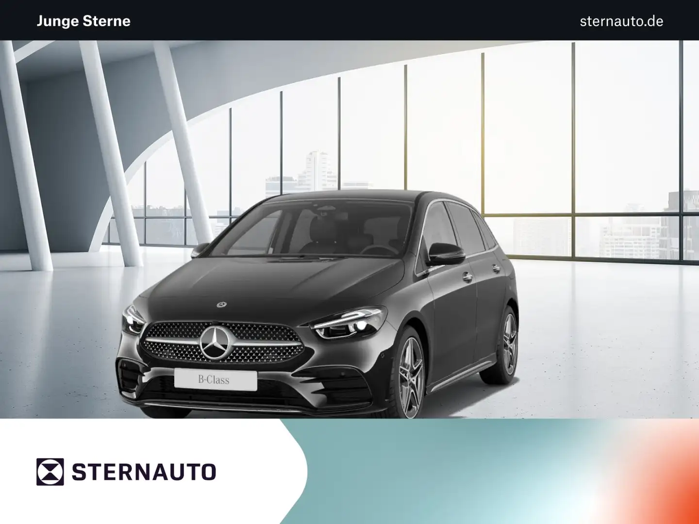 Mercedes-Benz B 220 B 220 d AMG Line Plus AHK Sound Multibeam RüKam AM Czarny - 1