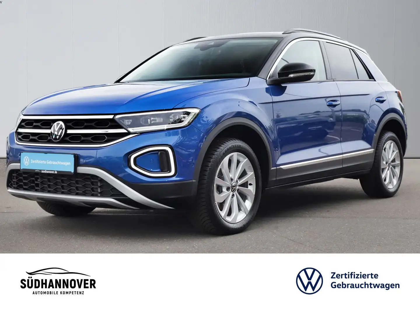 Volkswagen T-Roc Style 2.0 TDI DSG AHK+NAVI+LED+SHZ+PDC+GRA Azul - 1