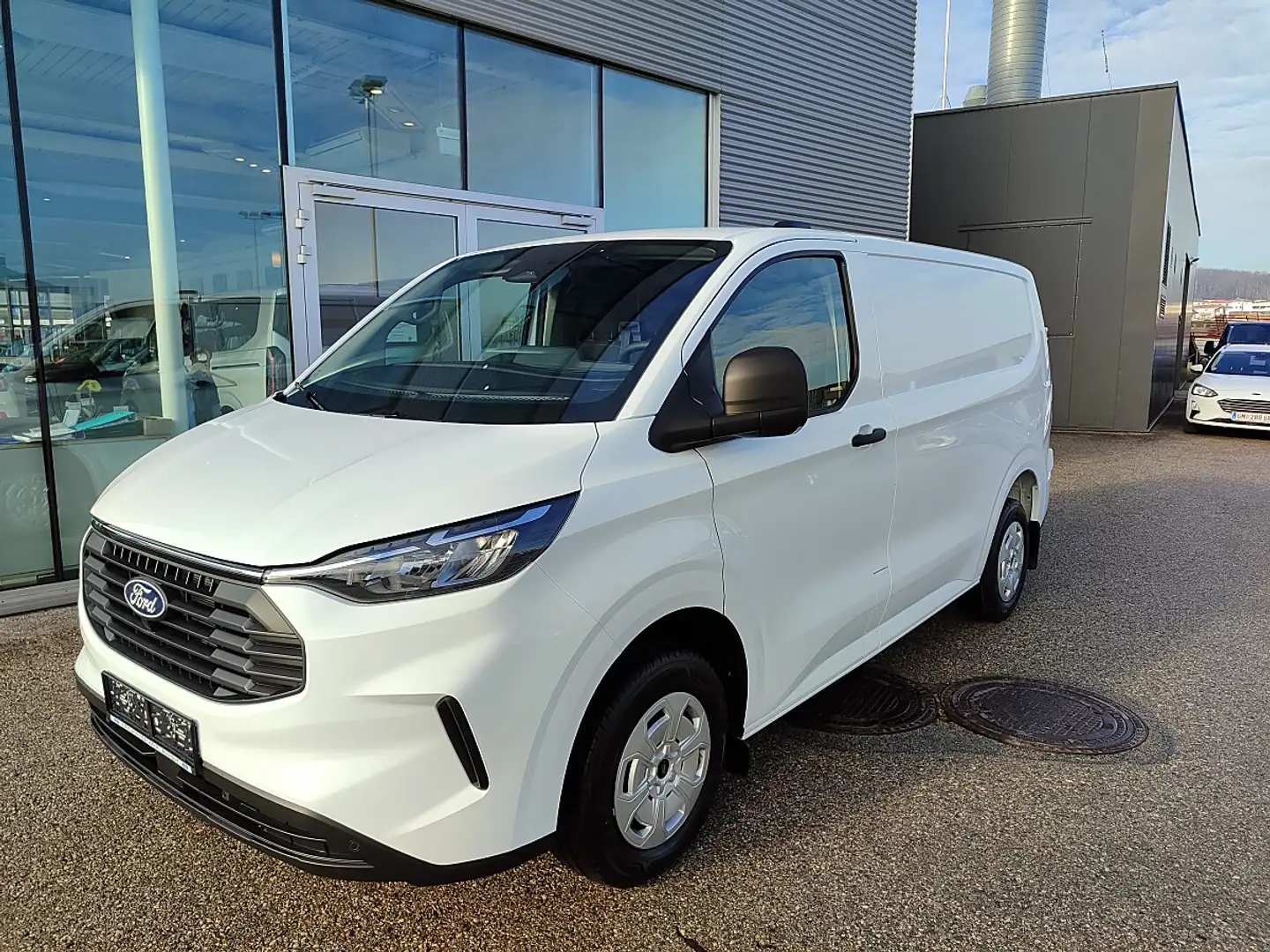 Ford Transit Custom Kasten 2,0 EcoBlue L1H1 320 Trend Weiß - 2