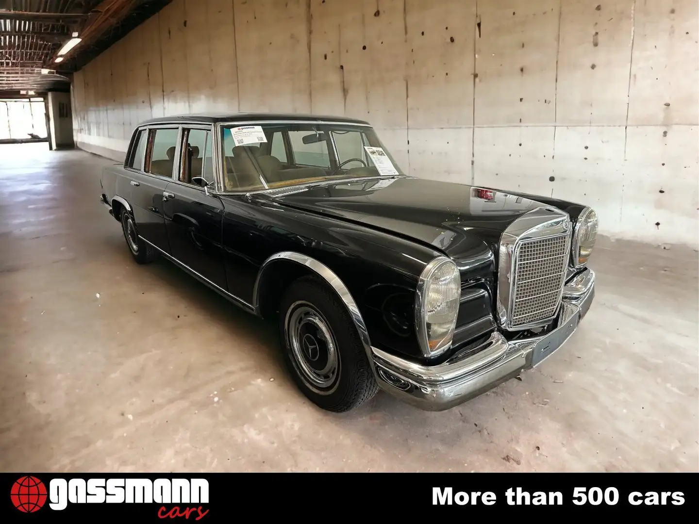 Mercedes-Benz 600 Limousine W100 Restaurierungsobjekt Fekete - 2