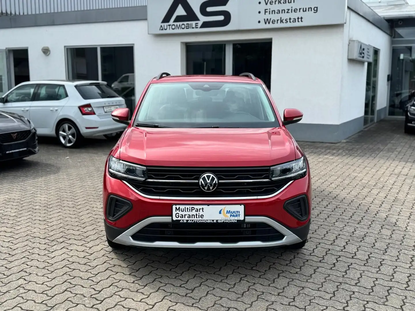 Volkswagen T-Cross 1.0 TSI Life Navi AppConnect Virtual LED Rouge - 2