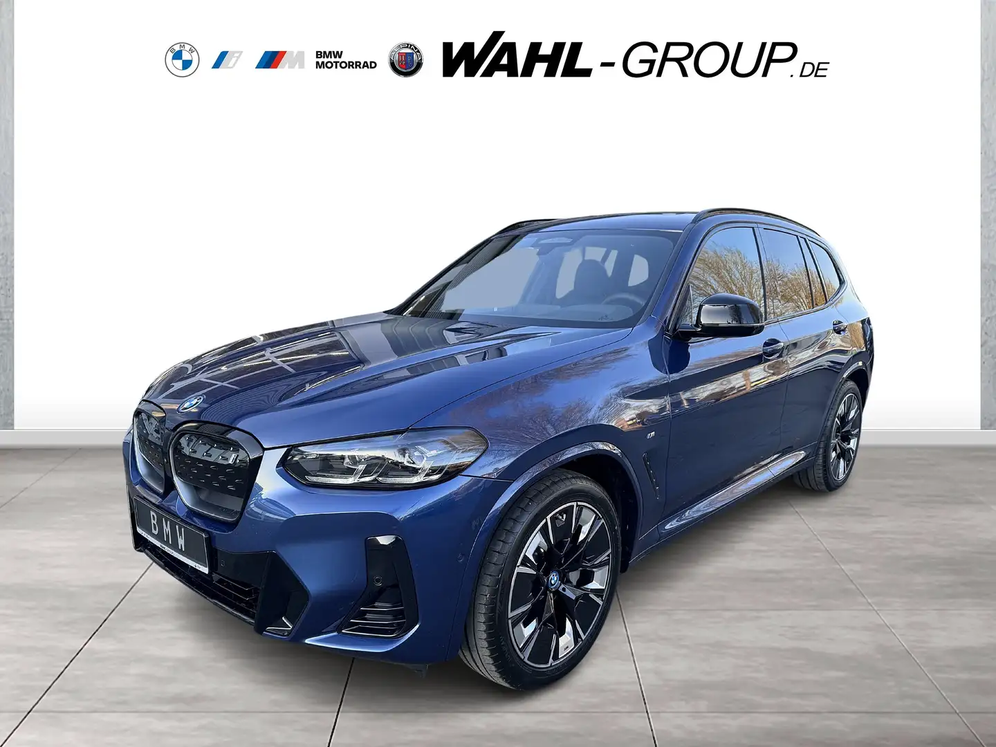 BMW iX3 Impressive | AHK Head-Up Navi LED Albastru - 1