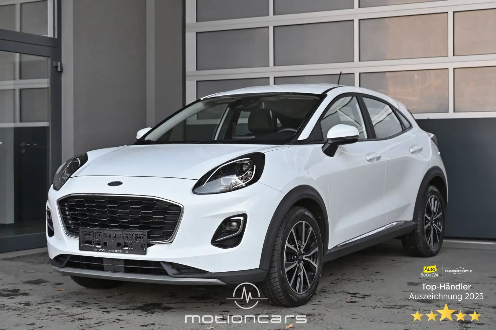 Ford Puma 1.5 EcoBlue 120 Titanium  Pickerl NEU Weiß - 1