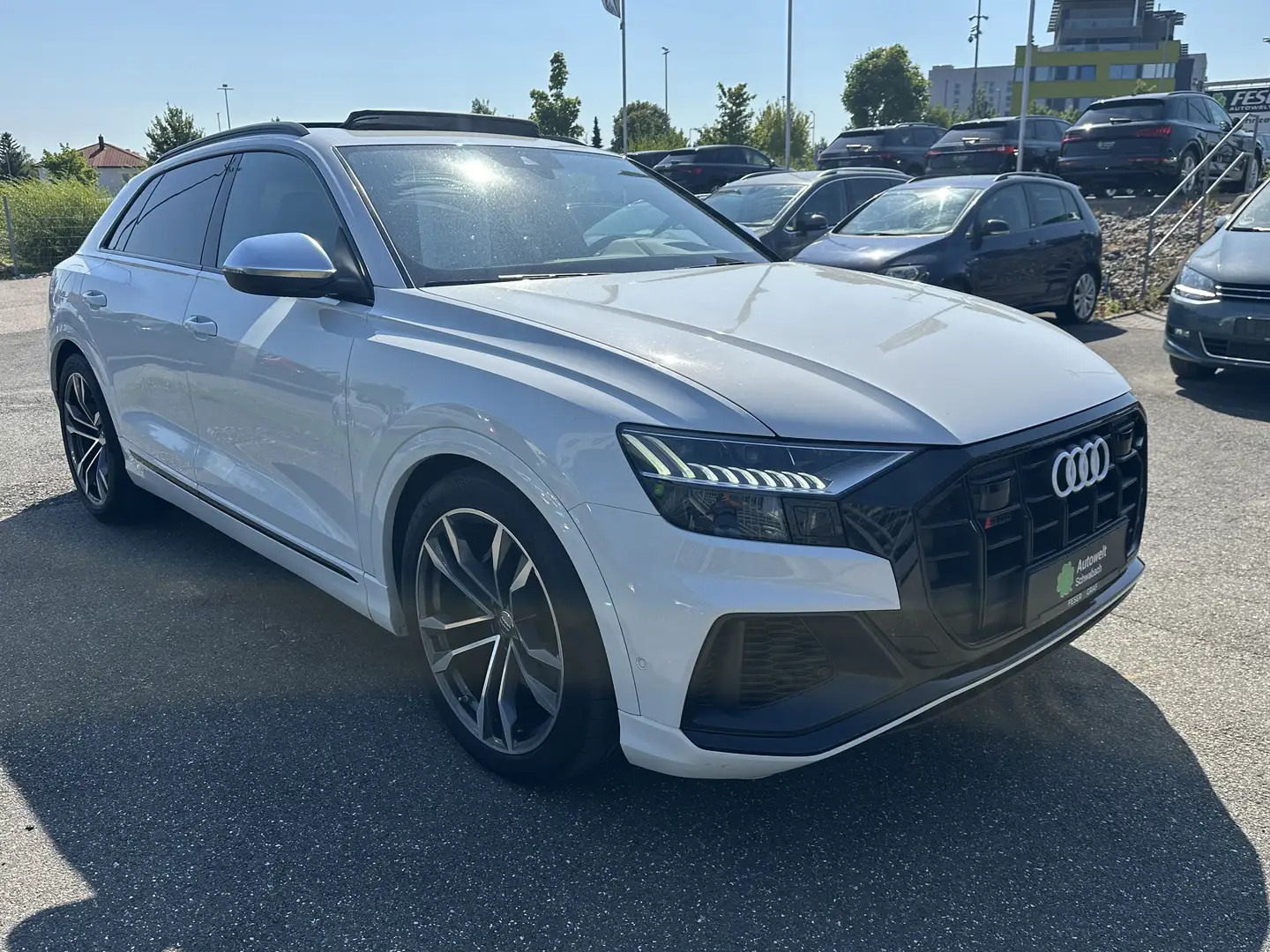 Audi SQ8 SUV 4.0 TDI qu.MATRIX-LED PANO AHK LEDER Biały - 2