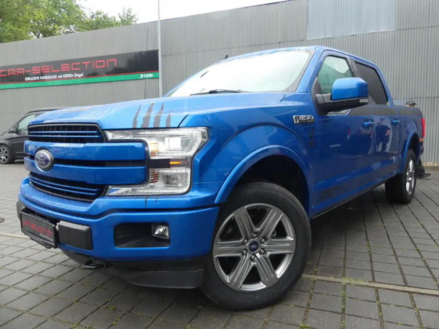 Ford F 150 Lariat Sport 5.0L Flex LED/PANO/DIGITAL/B&O Kék - 2