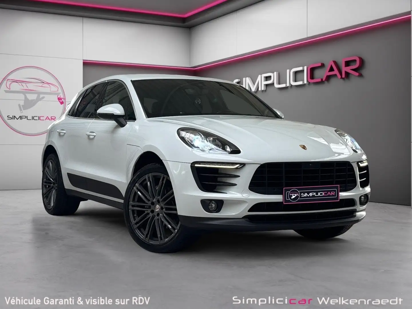 Porsche Macan Macan S 3.0 V6 Bi-Turbo/PDK/CARNET ENTRE/GARANT12M Blanco - 1