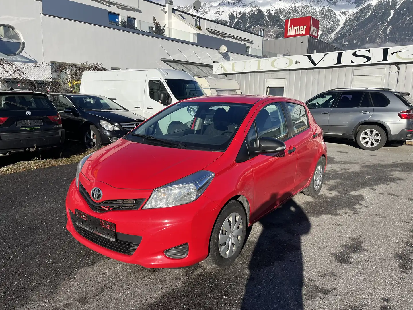 Toyota Yaris 1,0 VVT-i Winterreifen,Pickerl,Servis neu Rot - 2